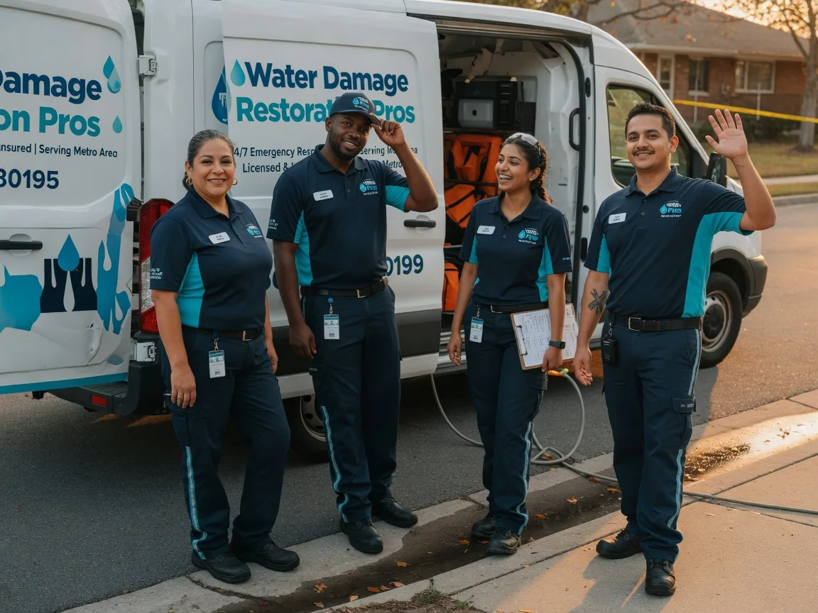 Water Damage Restoration company in Edinburg, ND